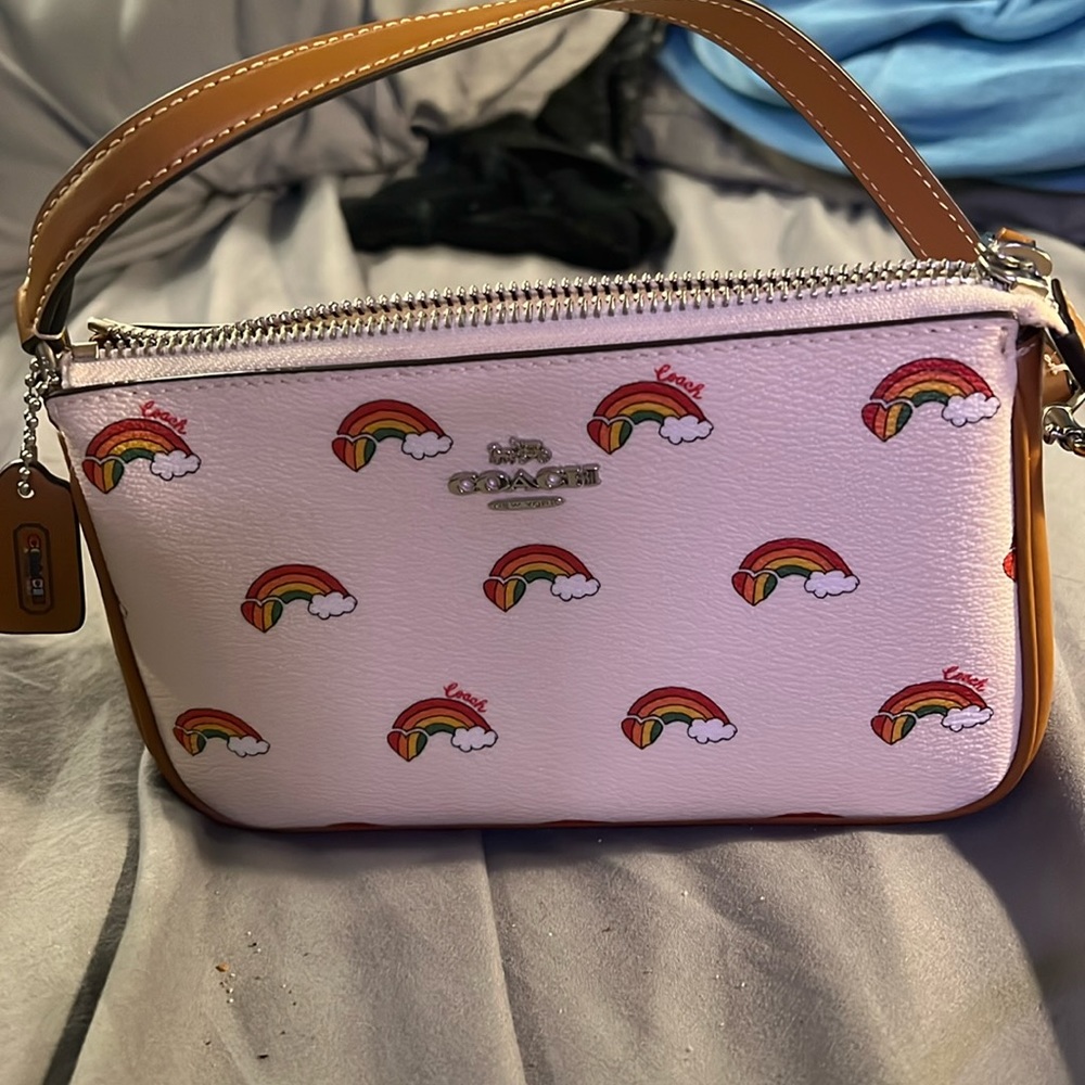 Coach x Pride - Nolita 19 with Rainbows and hearts